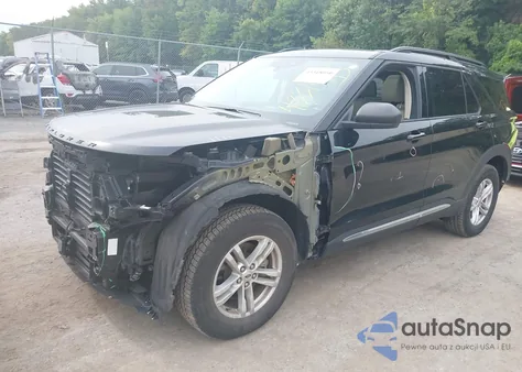 2022 Ford Explorer Xlt из США, поврежденный, VIN 1FMSK8DH0NGB53876